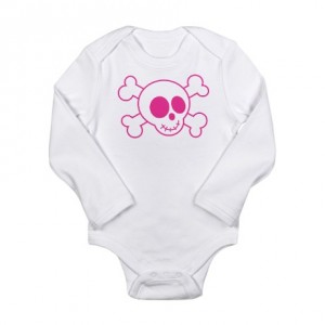 skull baby clothes
