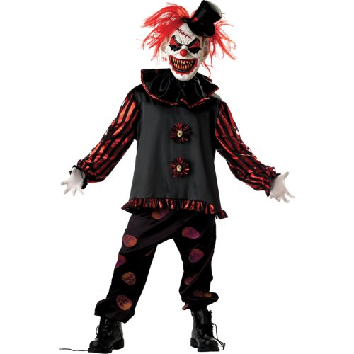skull clown costume