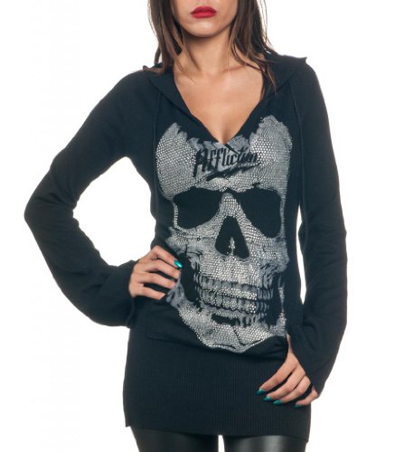 skull affiliction t-shirt