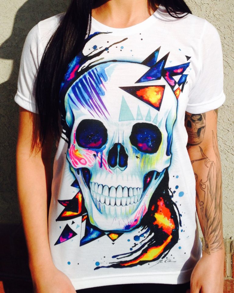 Space Skull Crew Neck