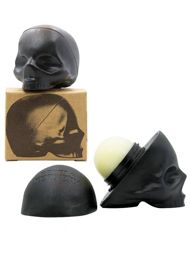 Skull Lip Balm by Rebels Refinery (Black)