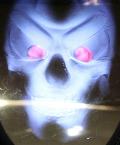 Motion Activated Haunted Mirror With Creepy Sound Luminous Portrait